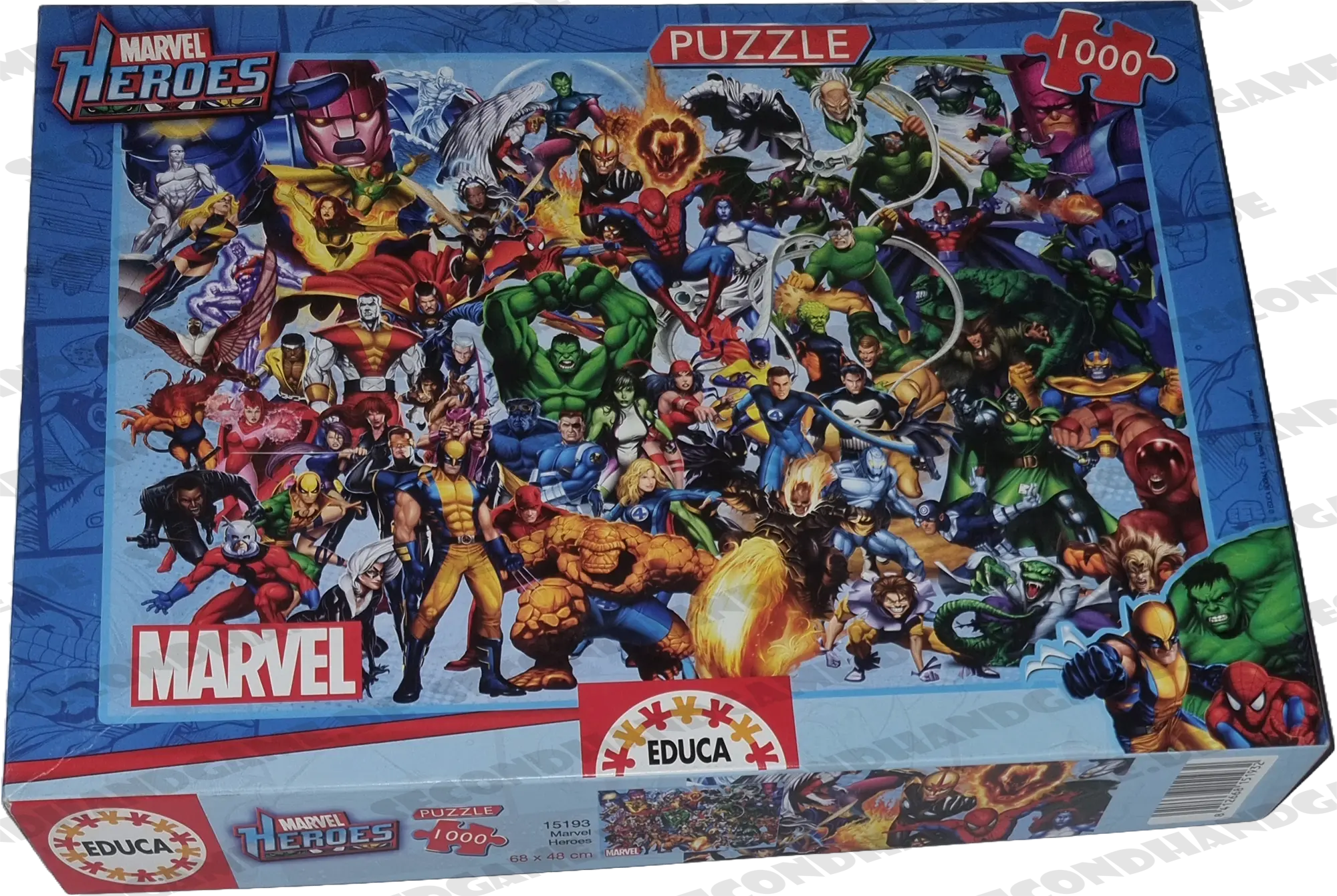 Educa Puzzle 1000 Teile 15193 Marvel Heroes